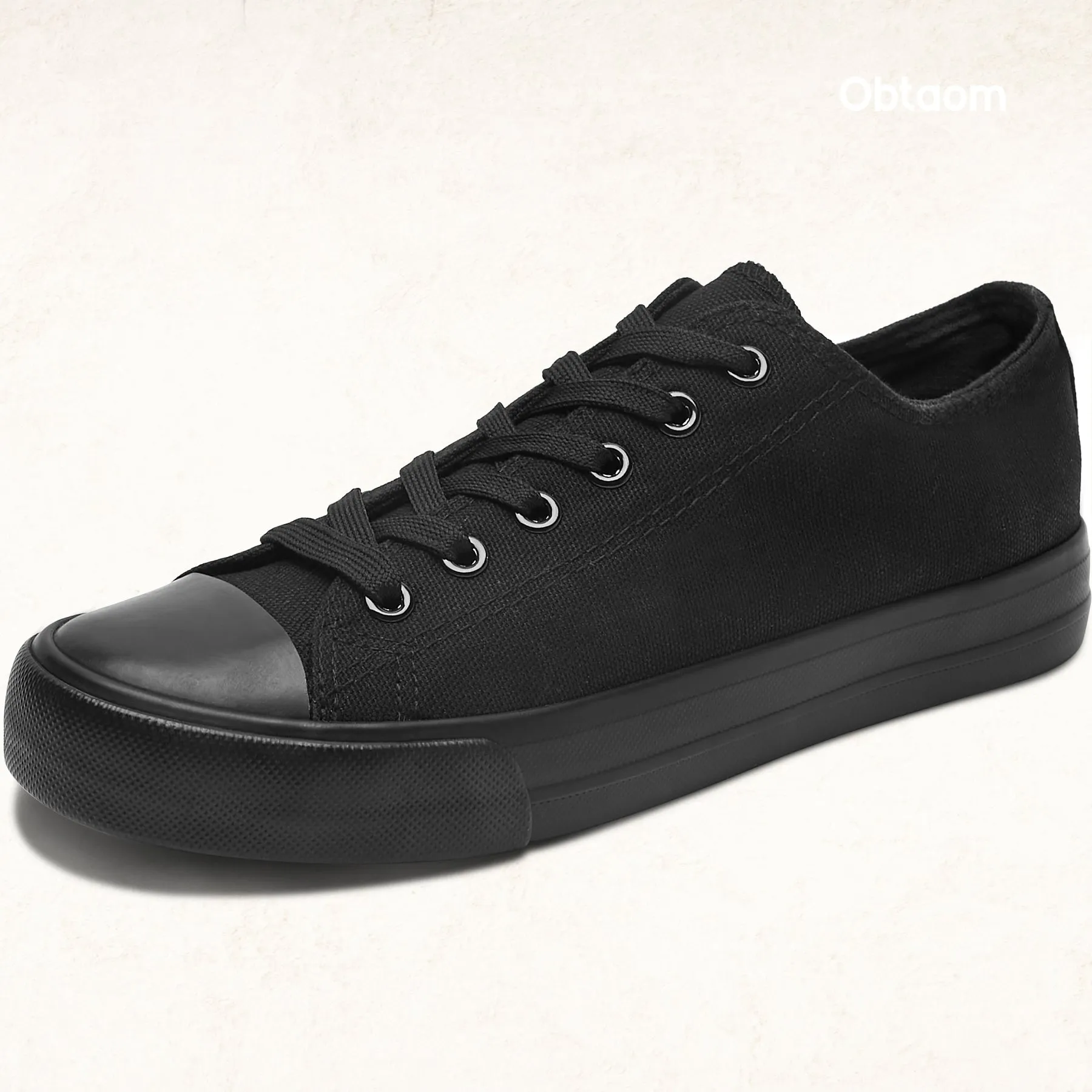 Obtaom Women’s Canvas Shoes Low Top Fashion Sneakers
