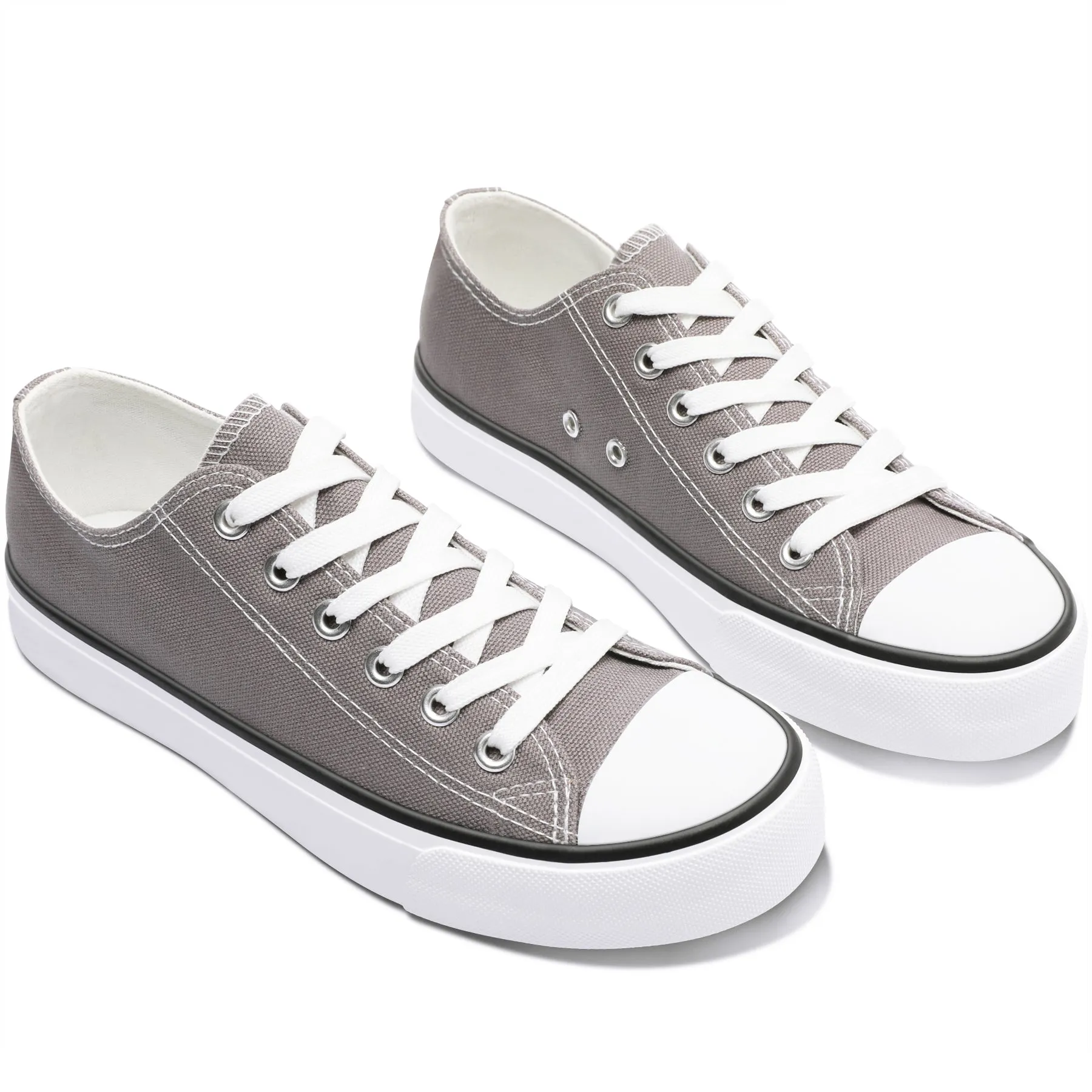 Obtaom Women’s Canvas Shoes Low Top Fashion Sneakers
