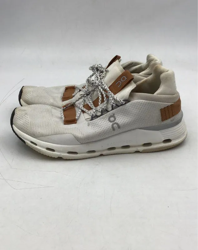 On Cloud Men's Nova 26.99173 White Low-Top Lace-Up Running Shoes - Size 8.5