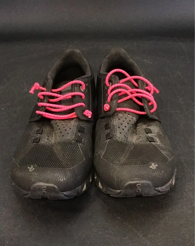 On Cloud Women's Black Running Shoes - Size 7.5