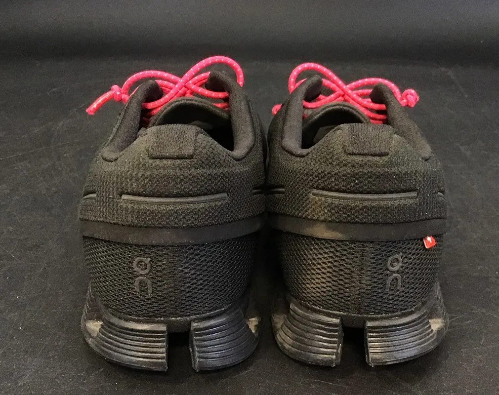 On Cloud Women's Black Running Shoes - Size 7.5