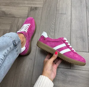 Patrizio Como ‘Termo’ Faux Suede Trainer - Rosa Jazz (PC12)