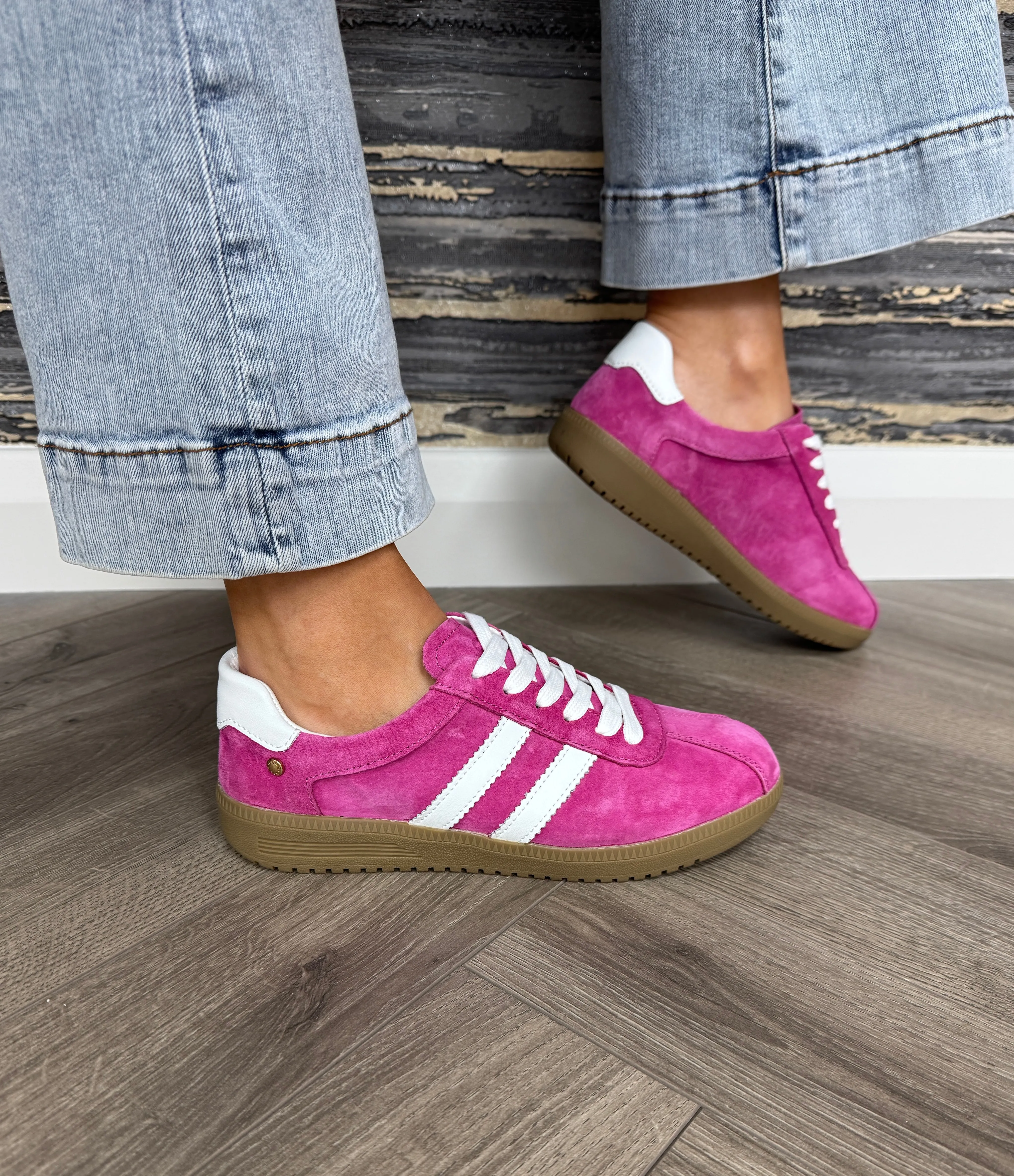 Patrizio Como ‘Termo’ Faux Suede Trainer - Rosa Jazz (PC12)