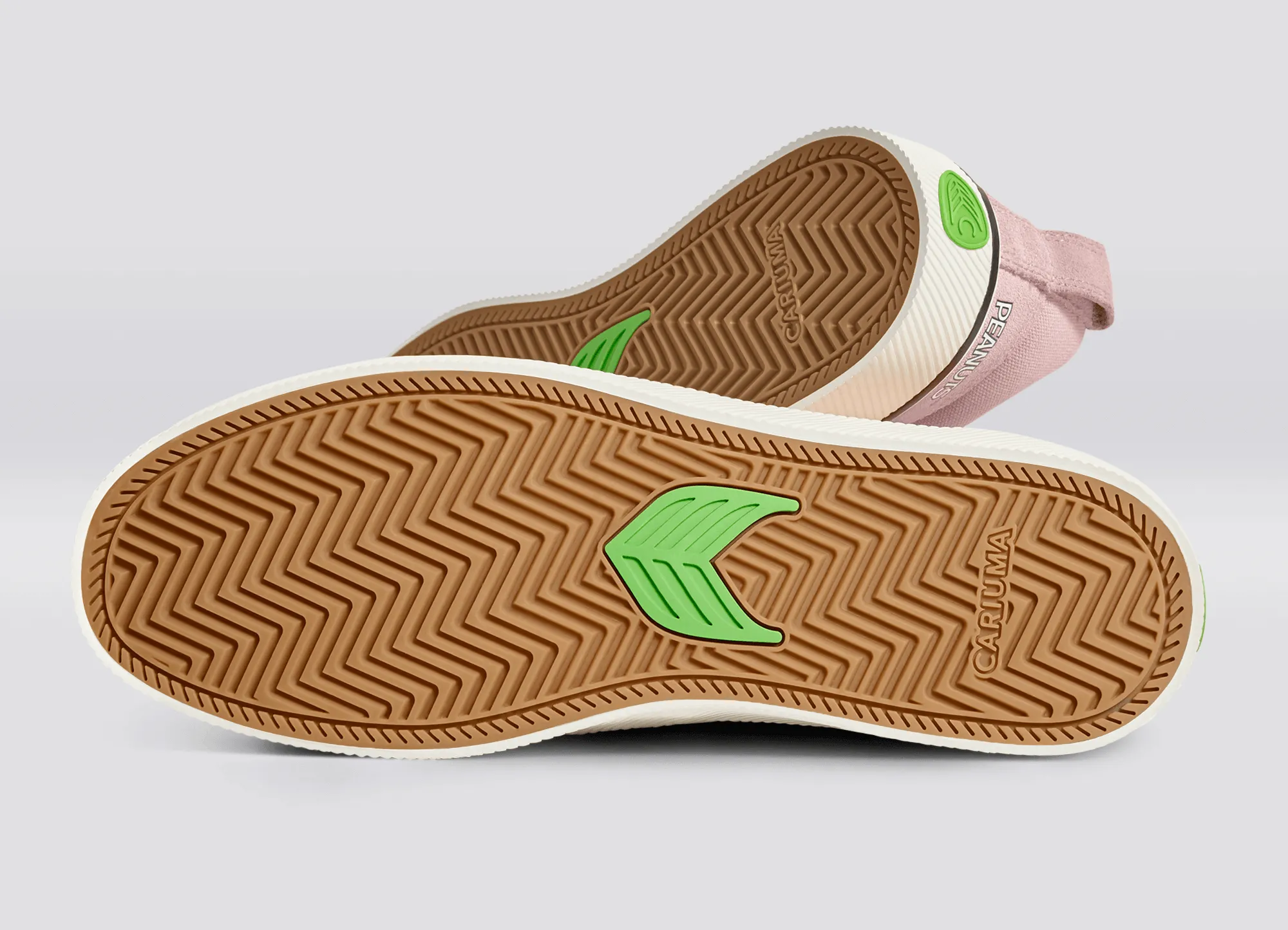PEANUTS SLIP-ON PRO Snoopy Skate Rose Suede and Canvas Off-White Logo Men Sneaker