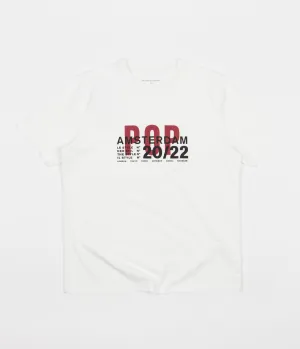 Pop Trading Company Stijl T-Shirt - Off White