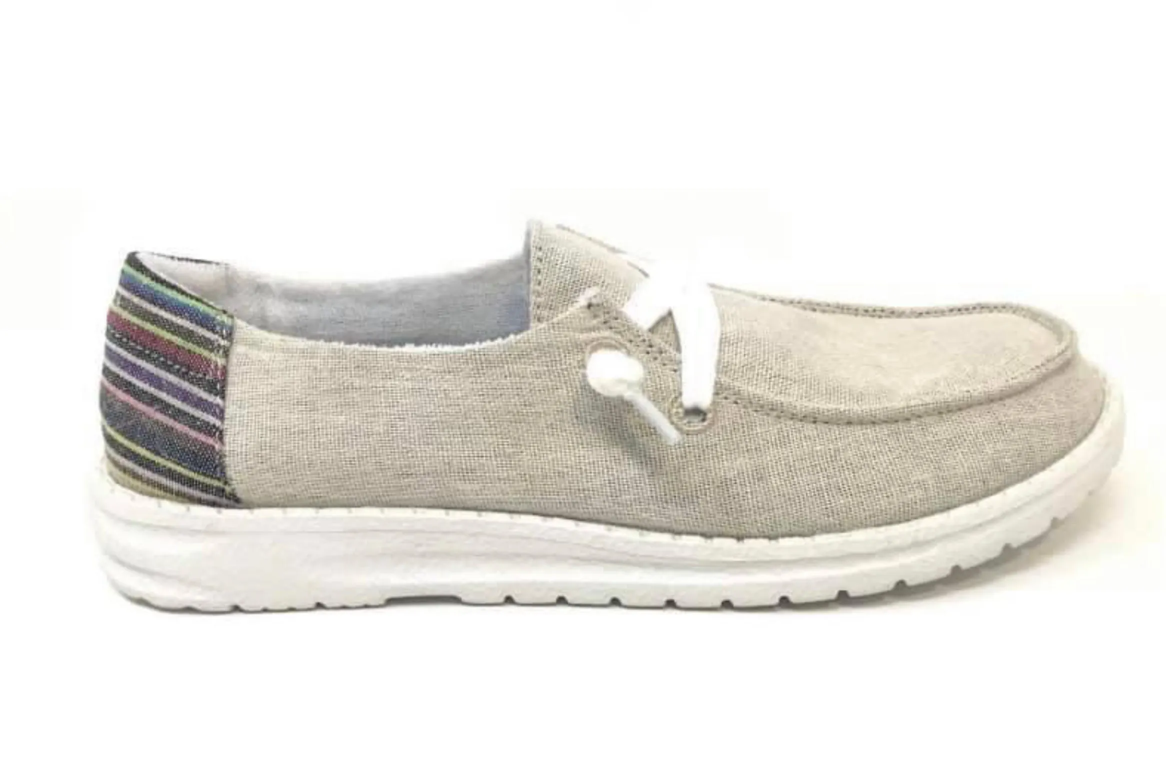 Poppy Cream & Serape Shoes