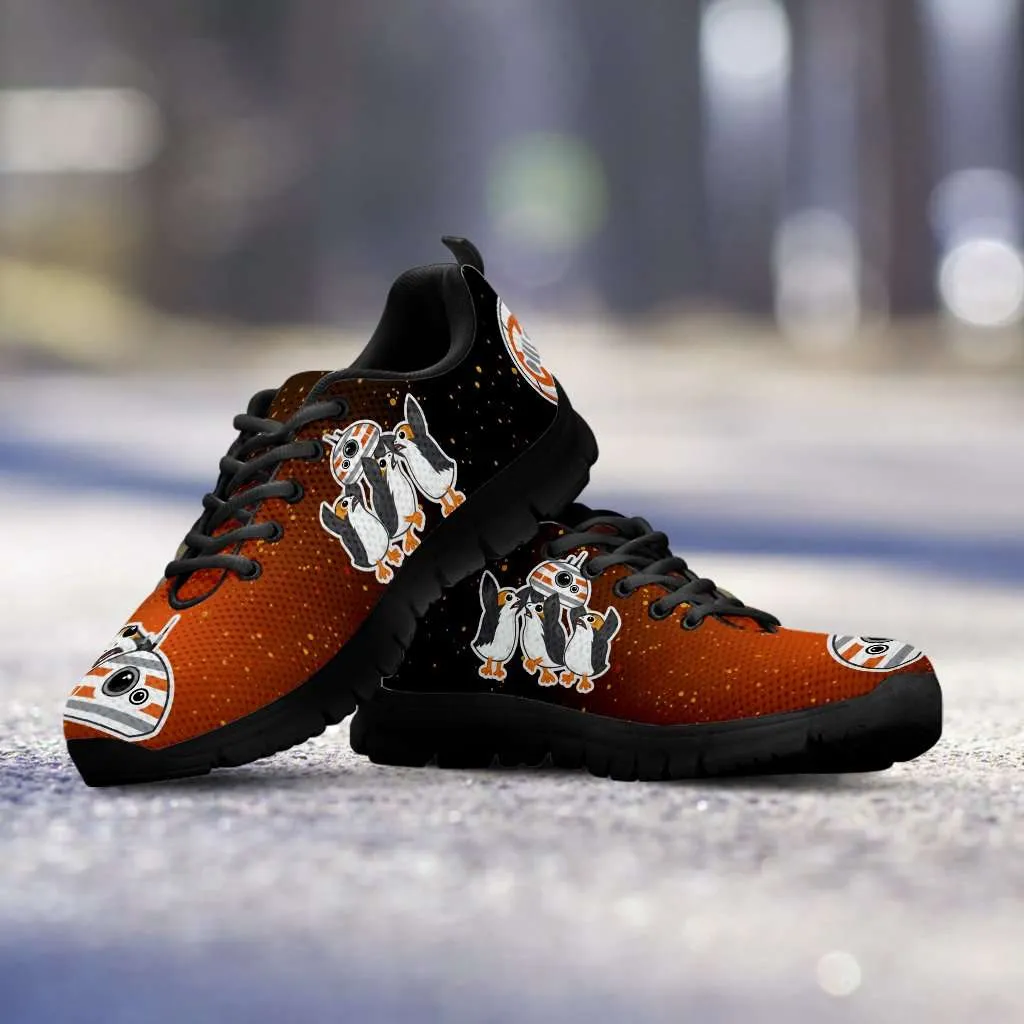 Porgs Playing with BB-8 Running Shoes