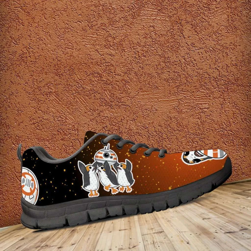 Porgs Playing with BB-8 Running Shoes