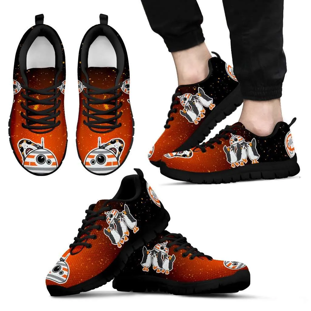 Porgs Playing with BB-8 Running Shoes