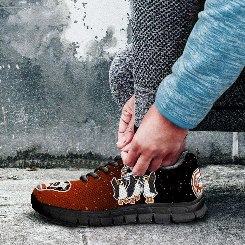 Porgs Playing with BB-8 Running Shoes