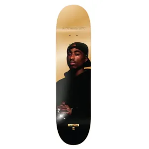 Primitive 8.0 Tupac Rodriguez Shine Deck - Gold