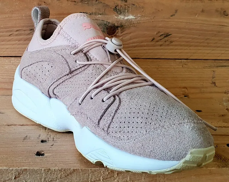 Puma Blaze Of Glory Low Suede Trainers UK5/US7.5/EU38 360412 04 Pink/White