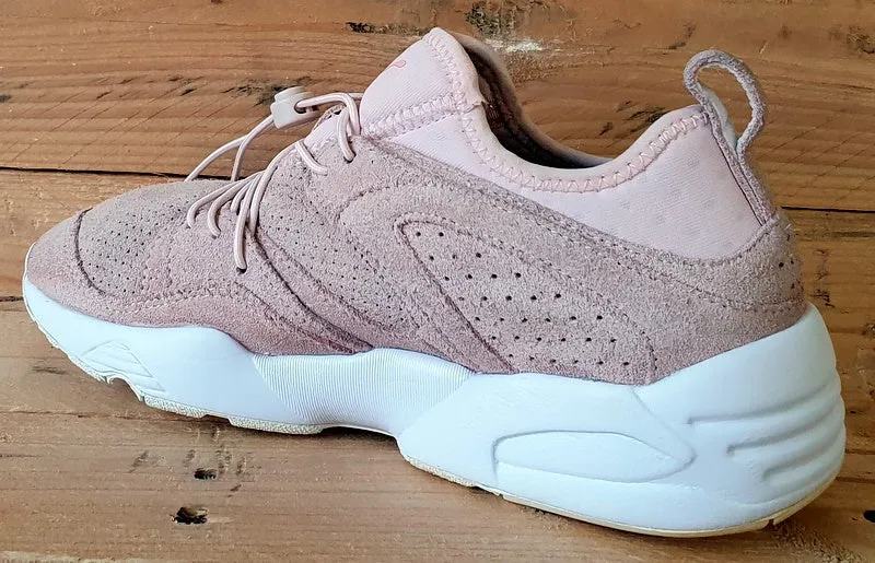 Puma Blaze Of Glory Low Suede Trainers UK5/US7.5/EU38 360412 04 Pink/White