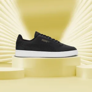 Puma Shuffle One8 V3 Better Men's Sneaker (Black-White-Team Gold) 39329402