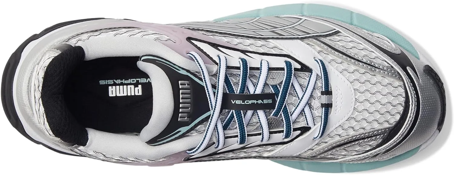 PUMA Velophasis Phased Sneakers - PUMA White/Puma Silver/Dewdrop