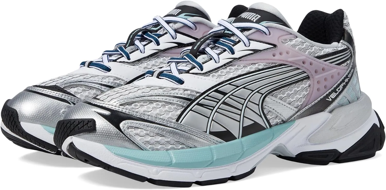 PUMA Velophasis Phased Sneakers - PUMA White/Puma Silver/Dewdrop