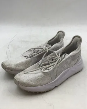 Puma Women's Pacer Future Luxe 391729-01 White Running Shoes - Size 10