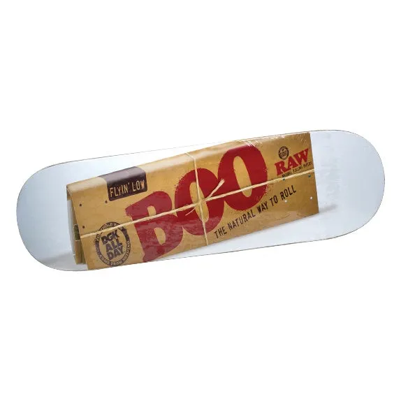 RAW x DGK - Boo Johnson v2 Skate Deck - 8.25 - Teal Wood