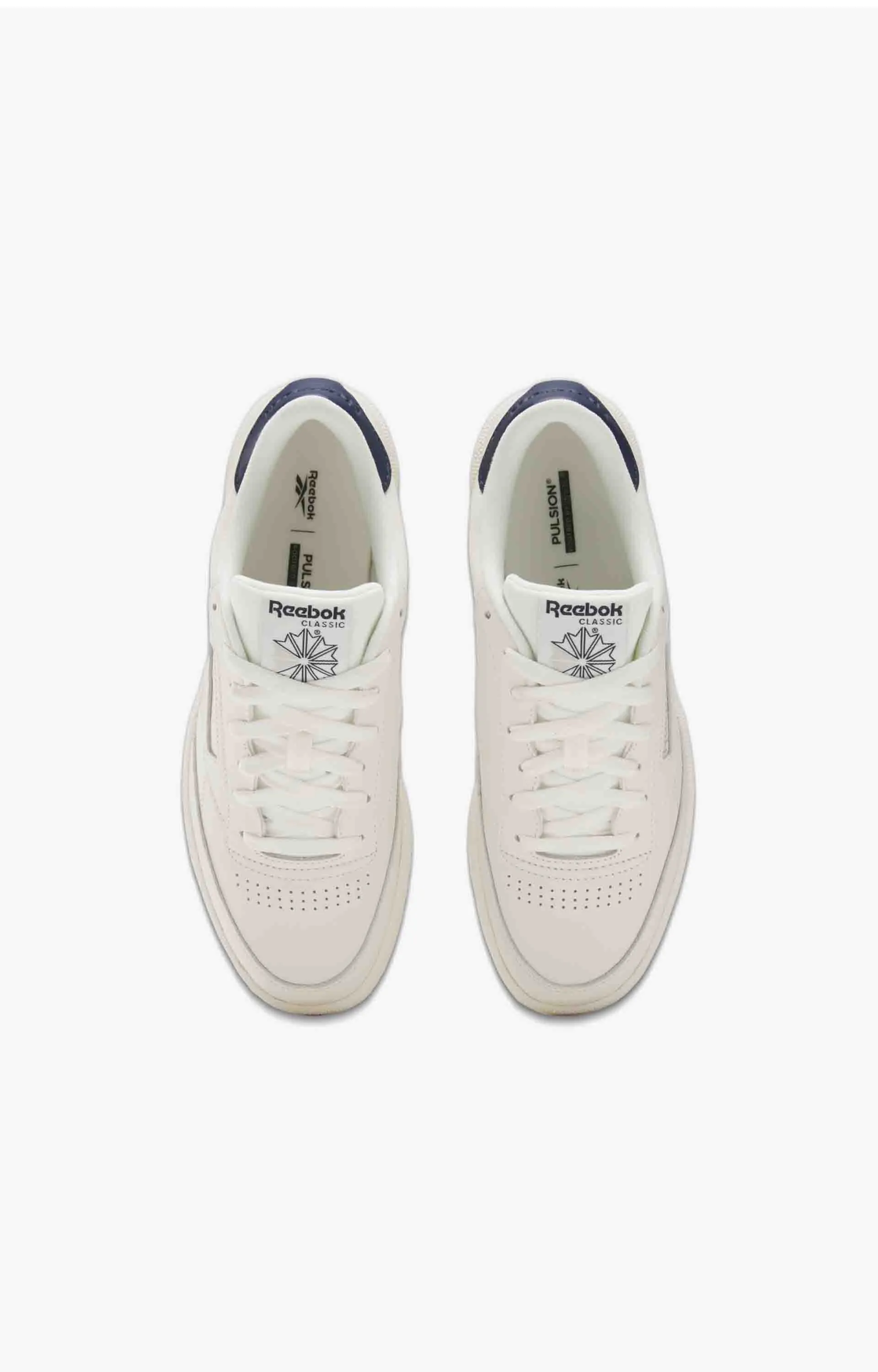 Reebok Club C 85 '40th Anniversary' Shoe, Chalk/Navy/Flint Grey