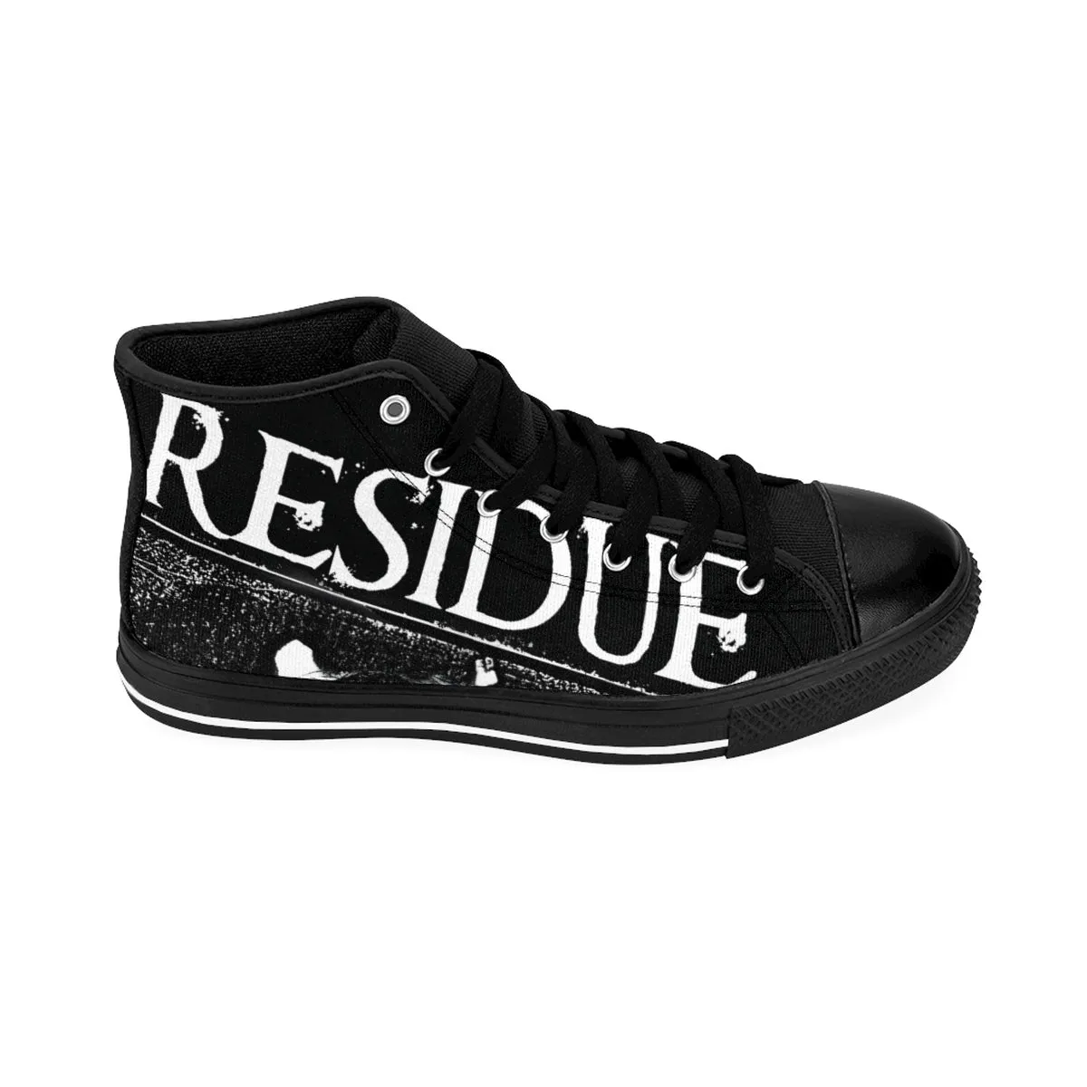 Residue Gas Mask Men's High-top Sneakers