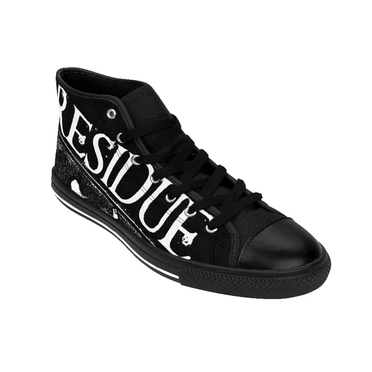 Residue Gas Mask Men's High-top Sneakers