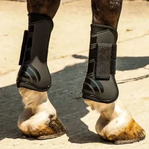 Rhinegold Tendon Boots & Fetlock Set With Gloss Design