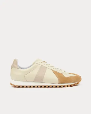Running Beige Low Top Sneakers