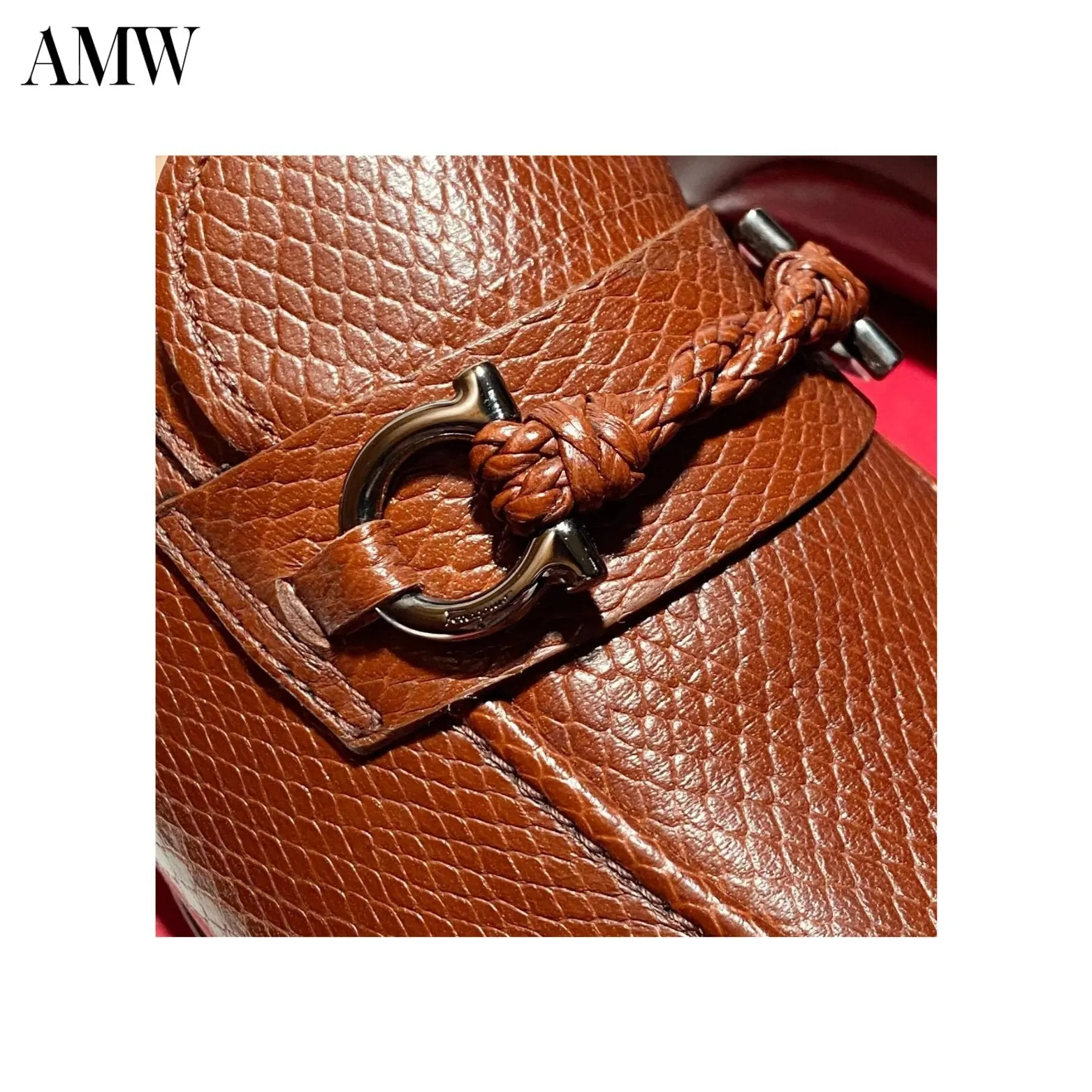 SALVATORE FERRAGAMO - Pago Men's Snake-Embossed Leather Loafers
