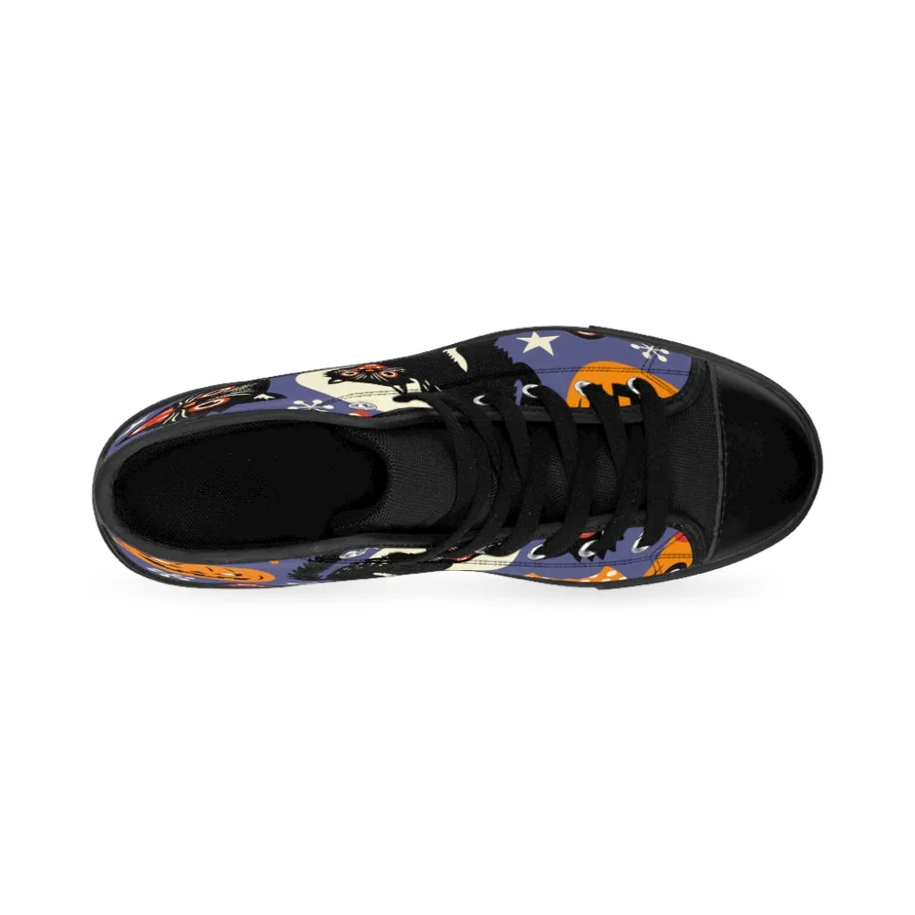 Scaredy Cat Men's High-top Sneakers