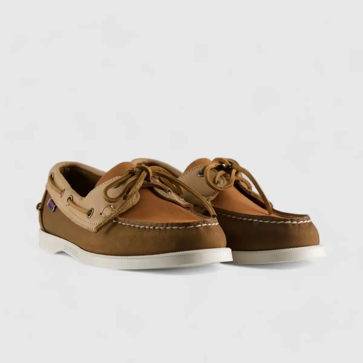 Sebago Portland Spinnaker Nubuck Wax Almond Orange 7002