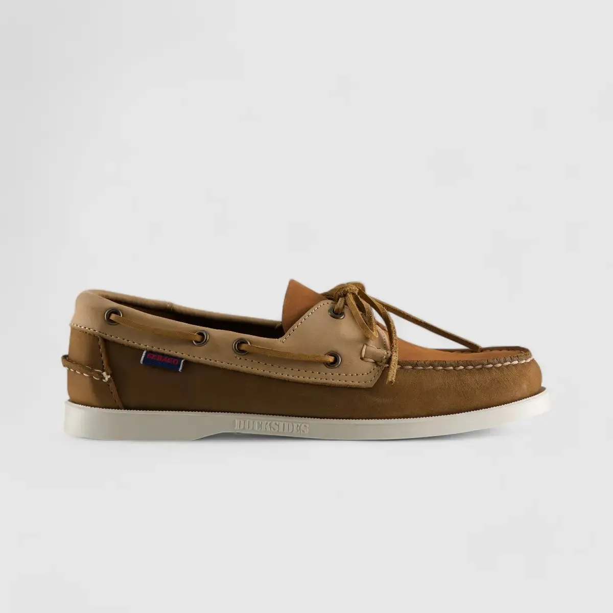Sebago Portland Spinnaker Nubuck Wax Almond Orange 7002