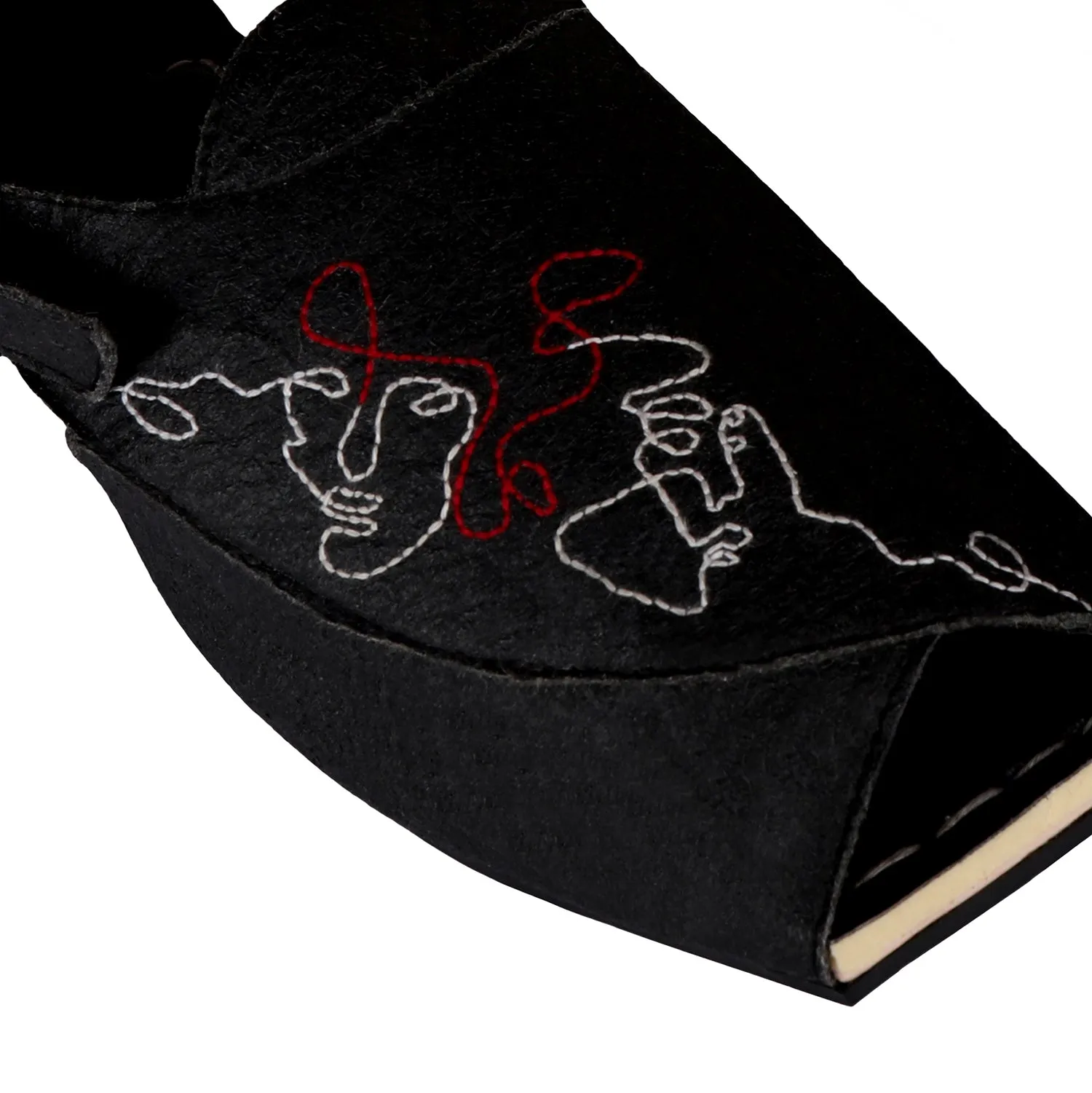 Shoes-Charcoal Peshawaris