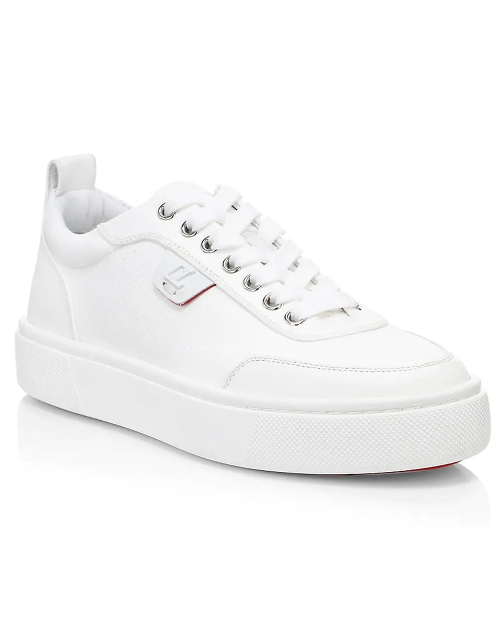 Simplerui Leather and Canvas Sneaker