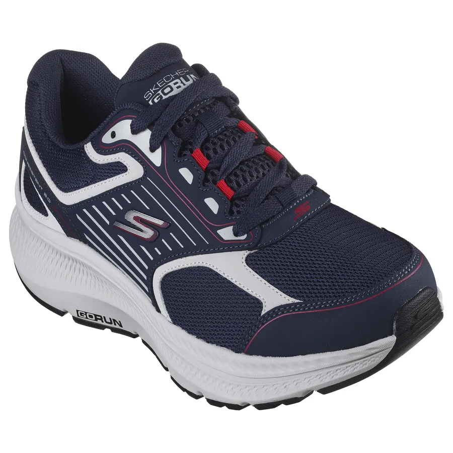 Skechers Mens Performance Navy/Red Lightweight Trainer 220866