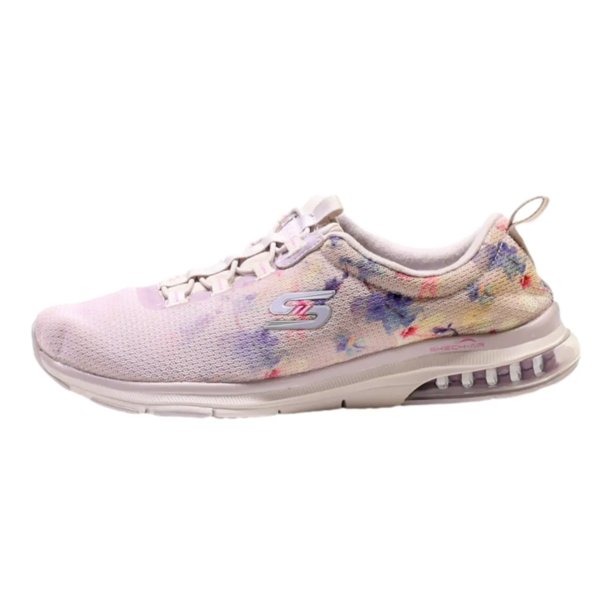 SKECHERS Sneaker Trainers Purple Synthetic Womens UK 4