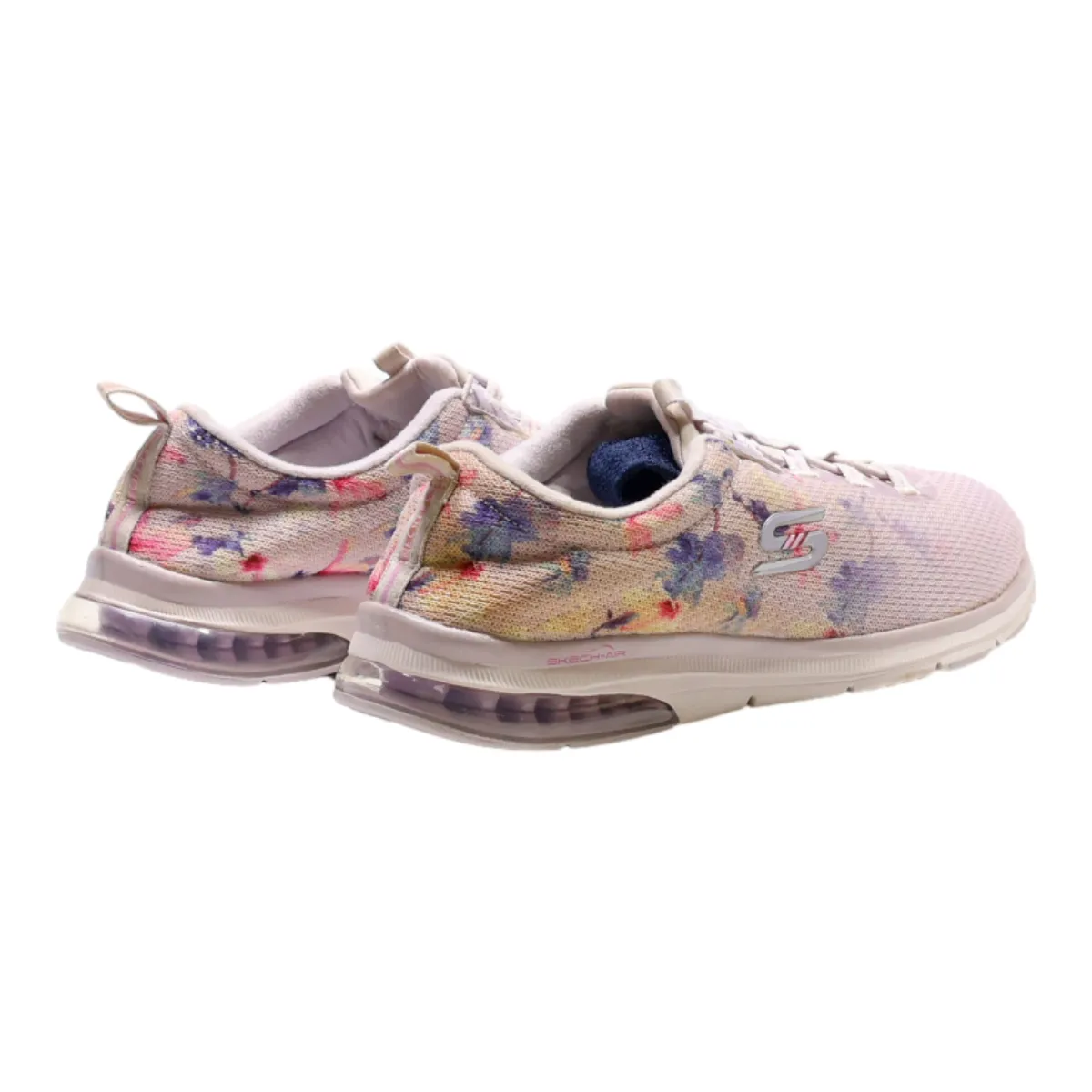 SKECHERS Sneaker Trainers Purple Synthetic Womens UK 4