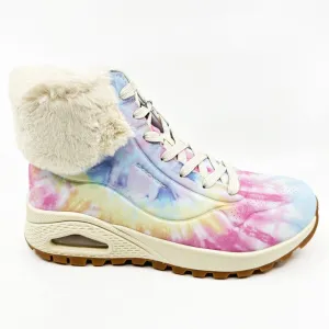 Skechers Uno Rugged Groovy Spirits Multi Womens Size 10 Sneaker Boots