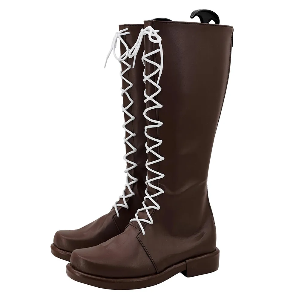 Sousou No Frieren Stark Anime Character Cosplay Shoes Boots Halloween Costumes Accessory Custom Made