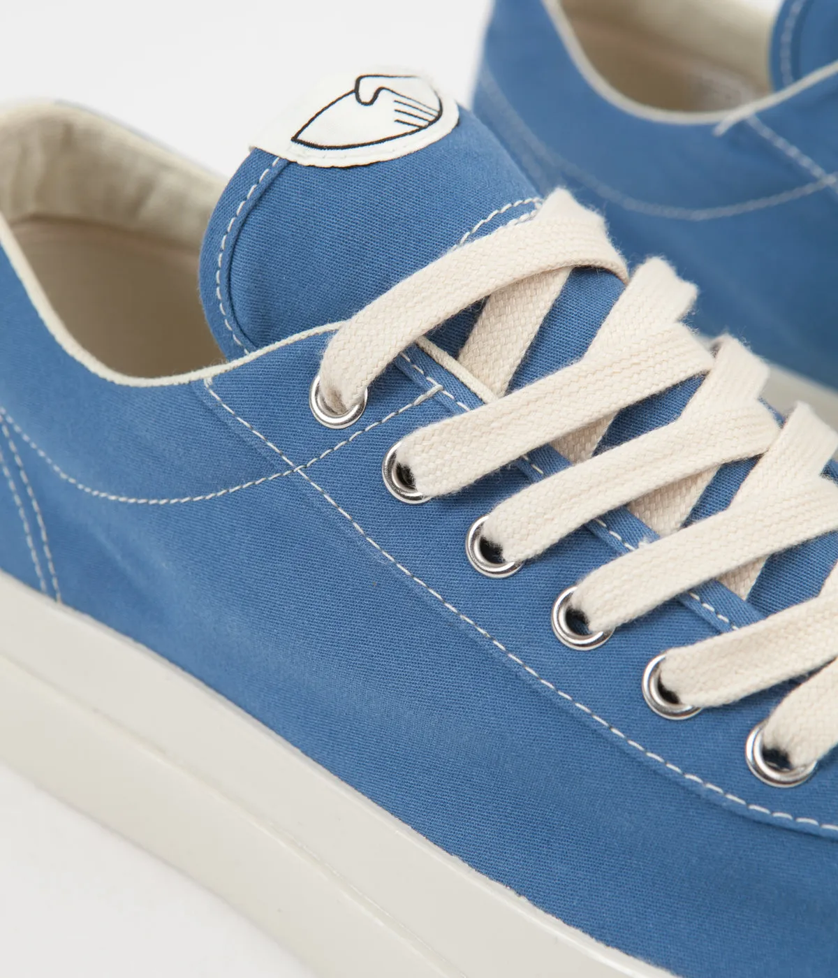 Stepney Workers Club Dellow Canvas Shoes - Dust Blue