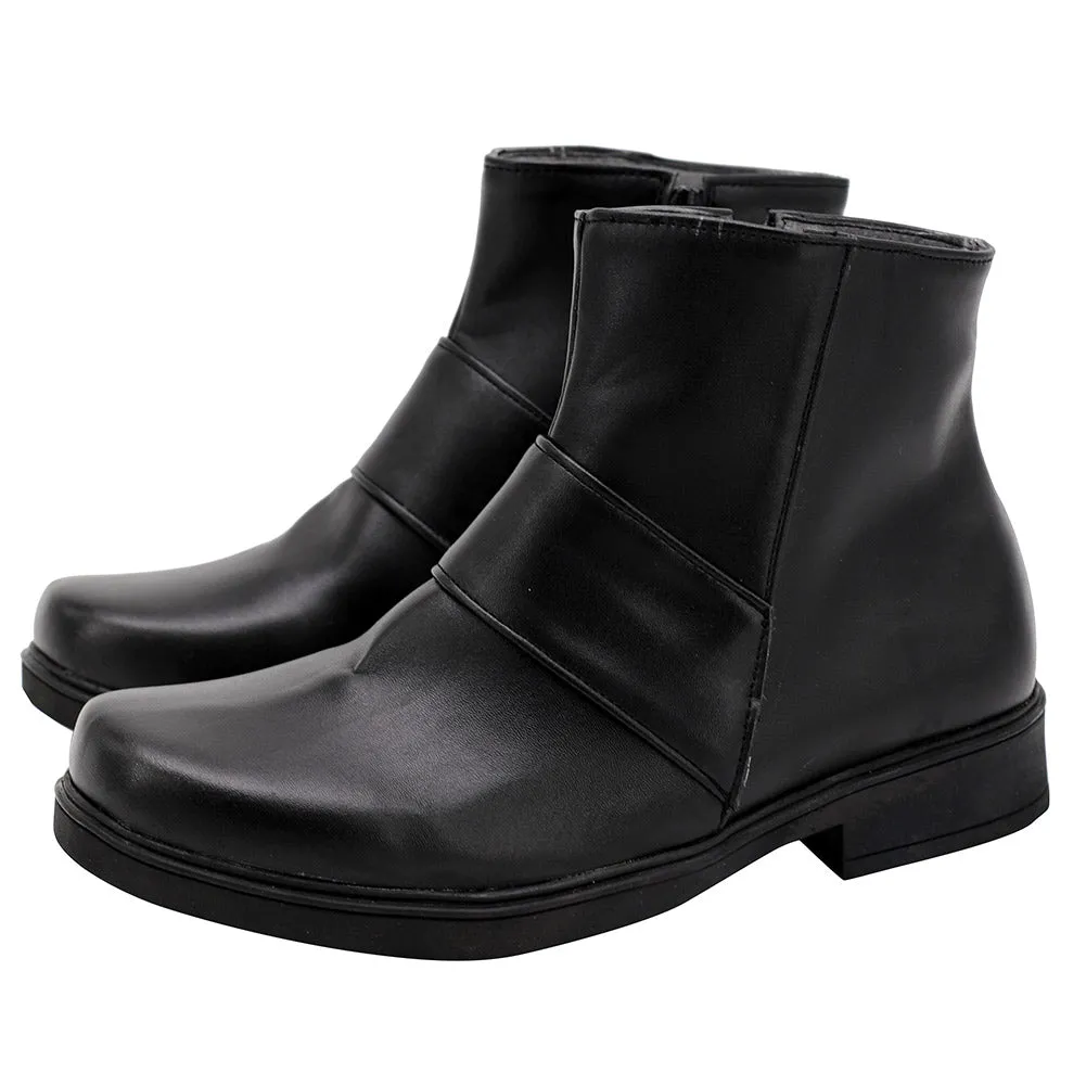 The Falcon and the Winter Soldier Baron Zemo  Cosplay Shoes Boots Halloween Costumes Accessory Custom Made
