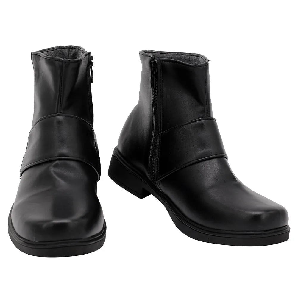 The Falcon and the Winter Soldier Baron Zemo  Cosplay Shoes Boots Halloween Costumes Accessory Custom Made