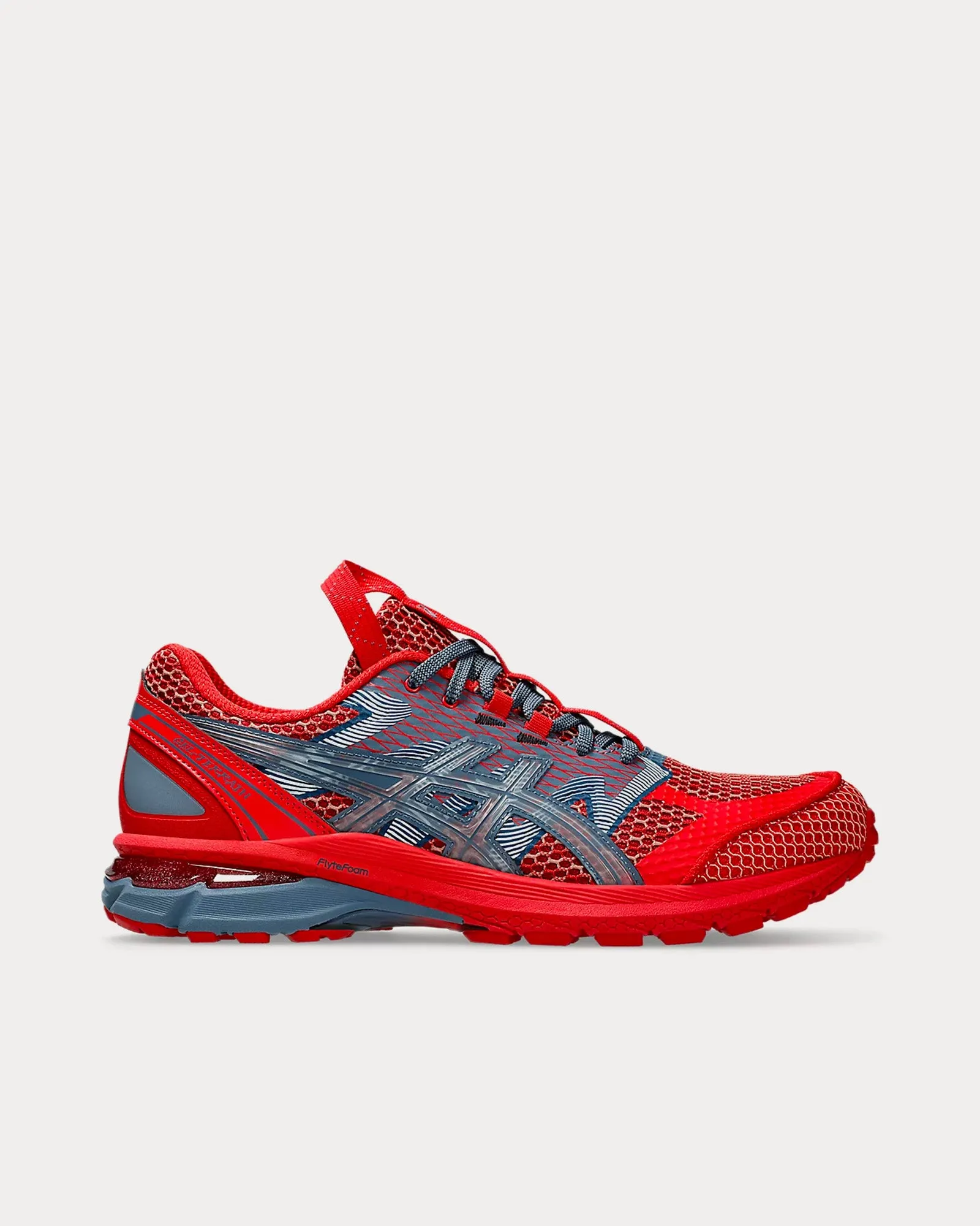US4-S Gel-Terrain Classic Red / Wood Crepe Low Top Sneakers