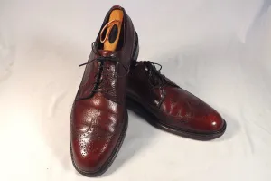 USA-Made Easy Flex Dark Brown Leather Gunboats - Size 11B