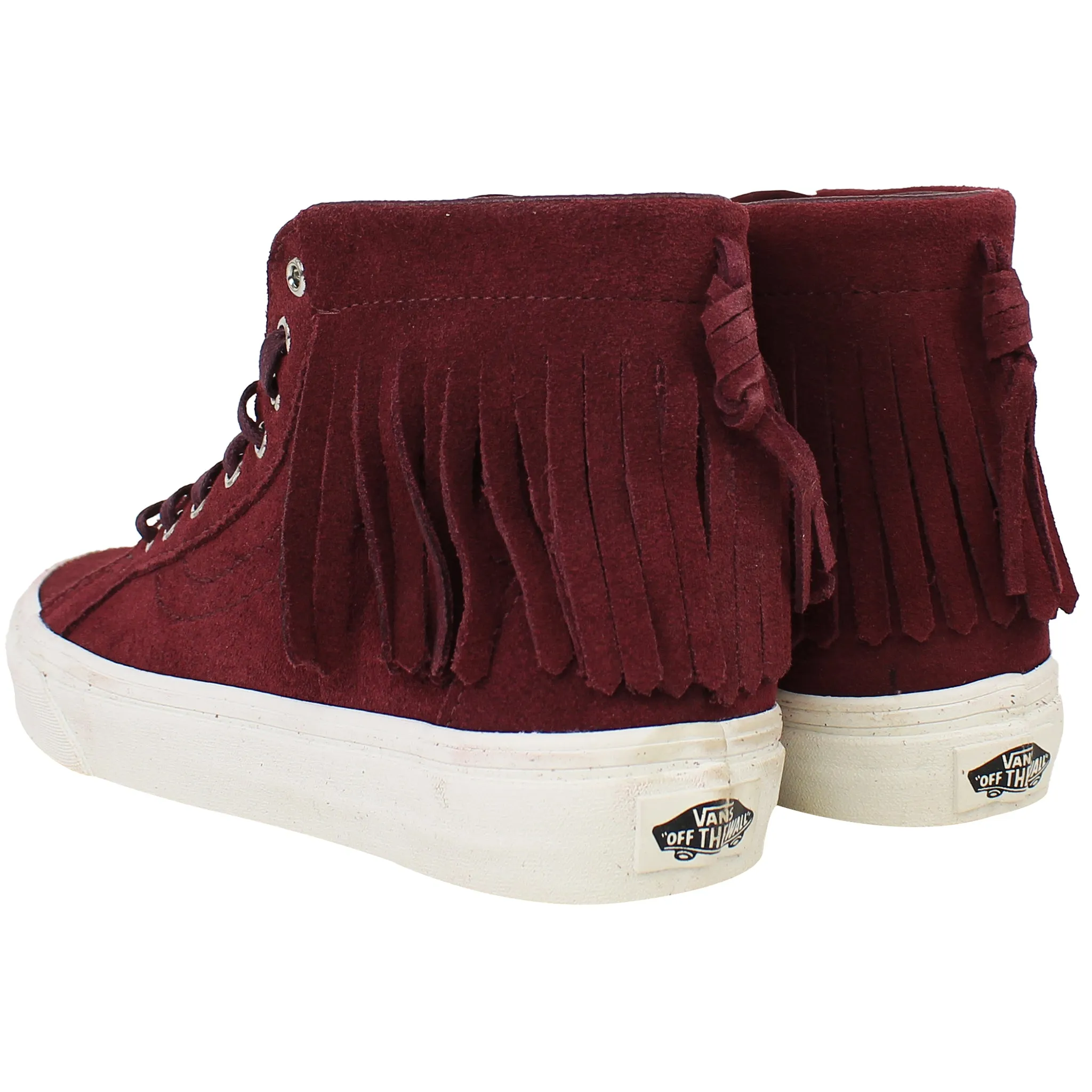 Vans SK8-Hi MOC Womens Red Plimsolls
