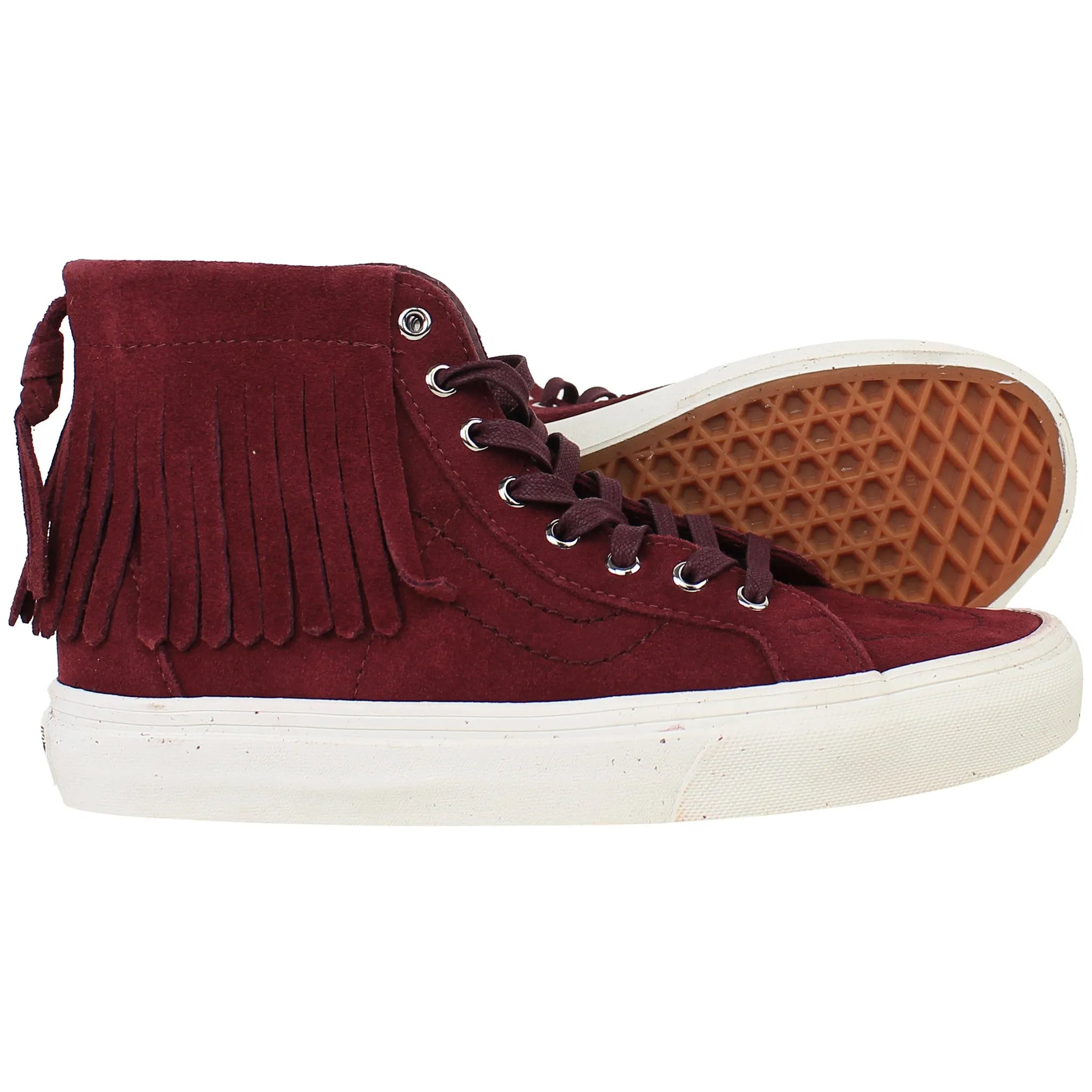 Vans SK8-Hi MOC Womens Red Plimsolls