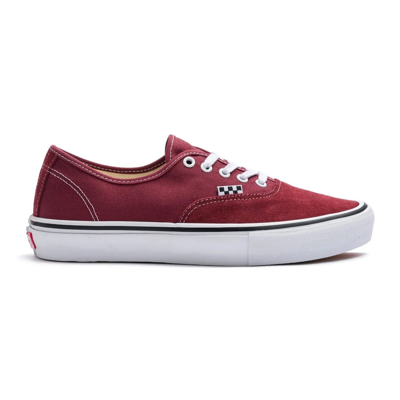 Vans Skate Authentic - Burgundy/White