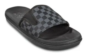 Vans UltraCush Checkerboard Slide-On - Ebony/Black