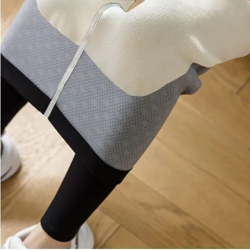 Women Faux Fleece Lined High Waisted Thick Tummy Control Winter Warm Leggings