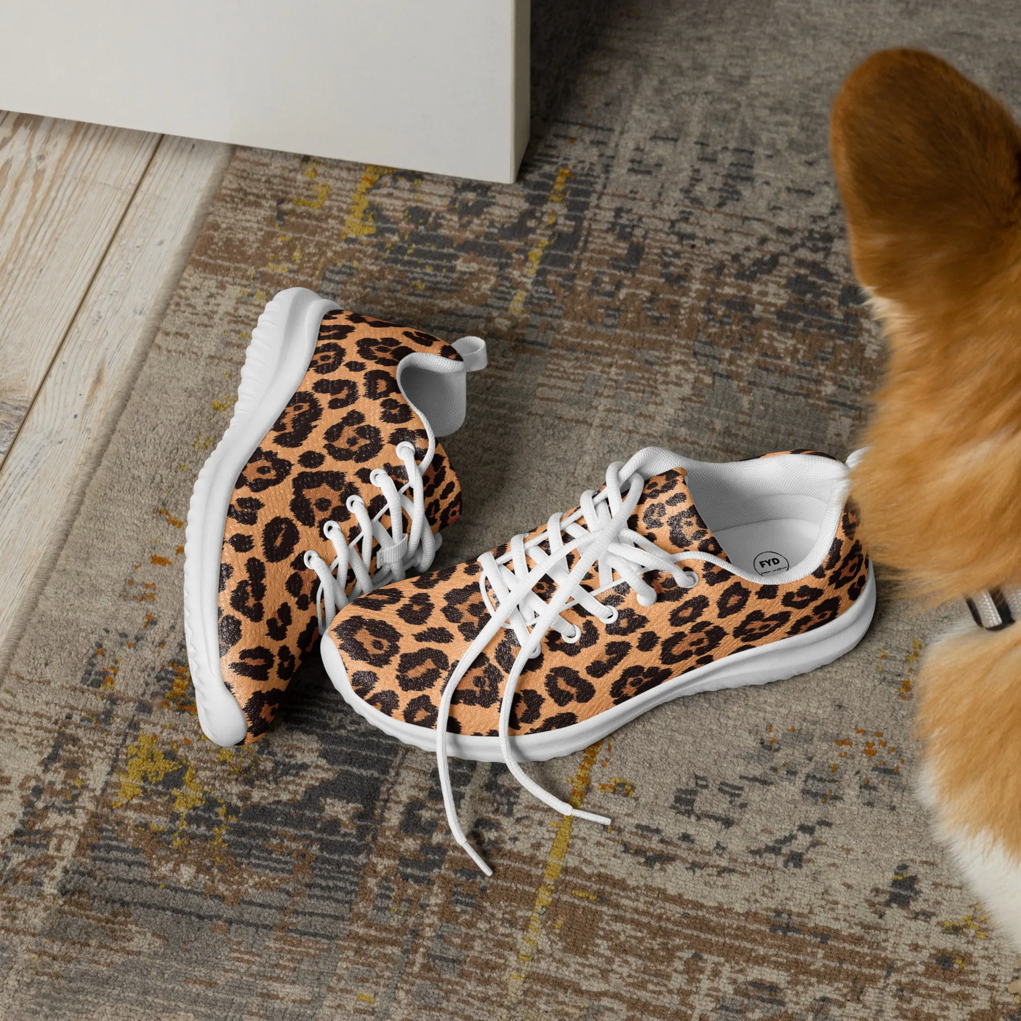 Women’s Sporty Sneakers in leopard print