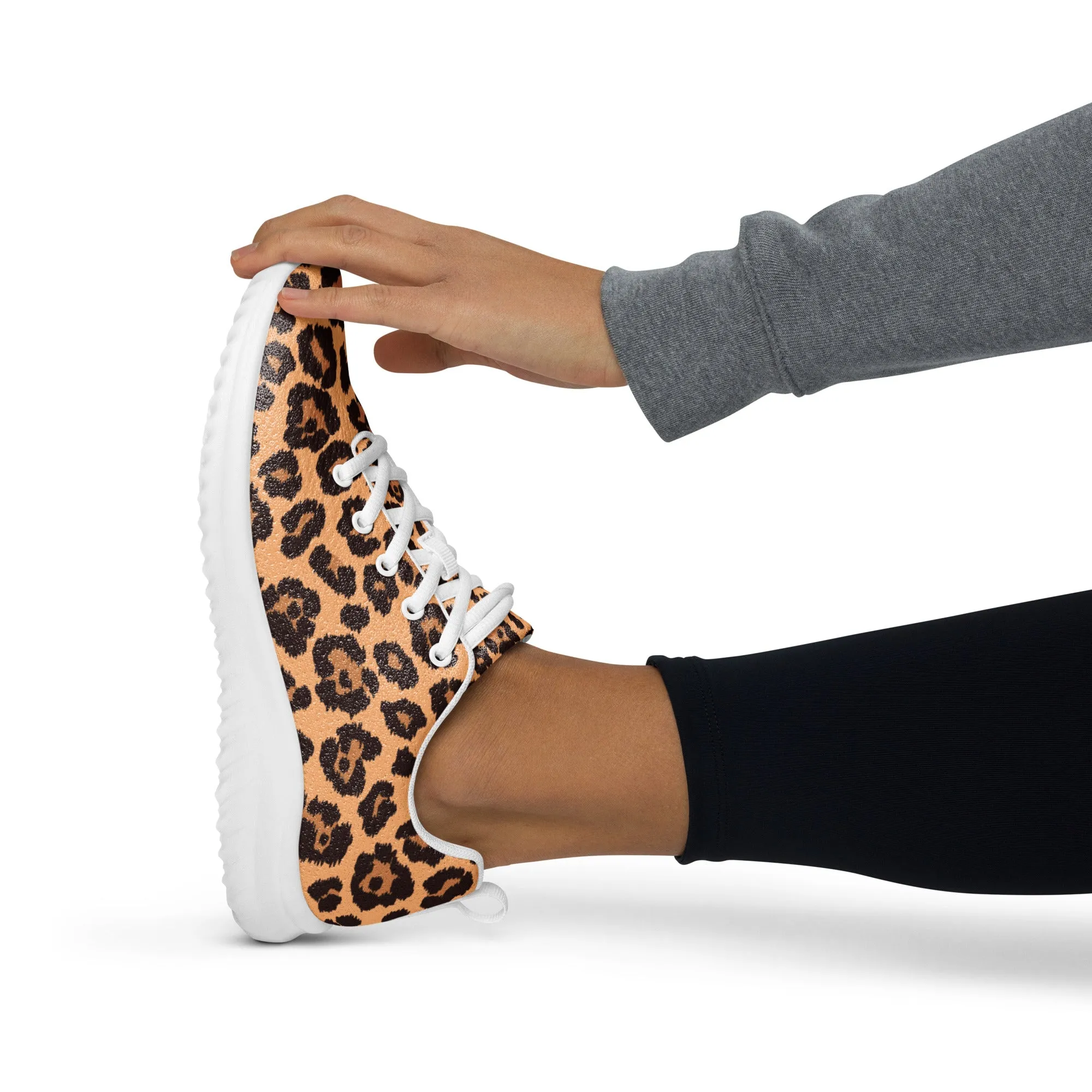 Women’s Sporty Sneakers in leopard print